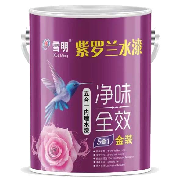 五合一内墙水漆产品